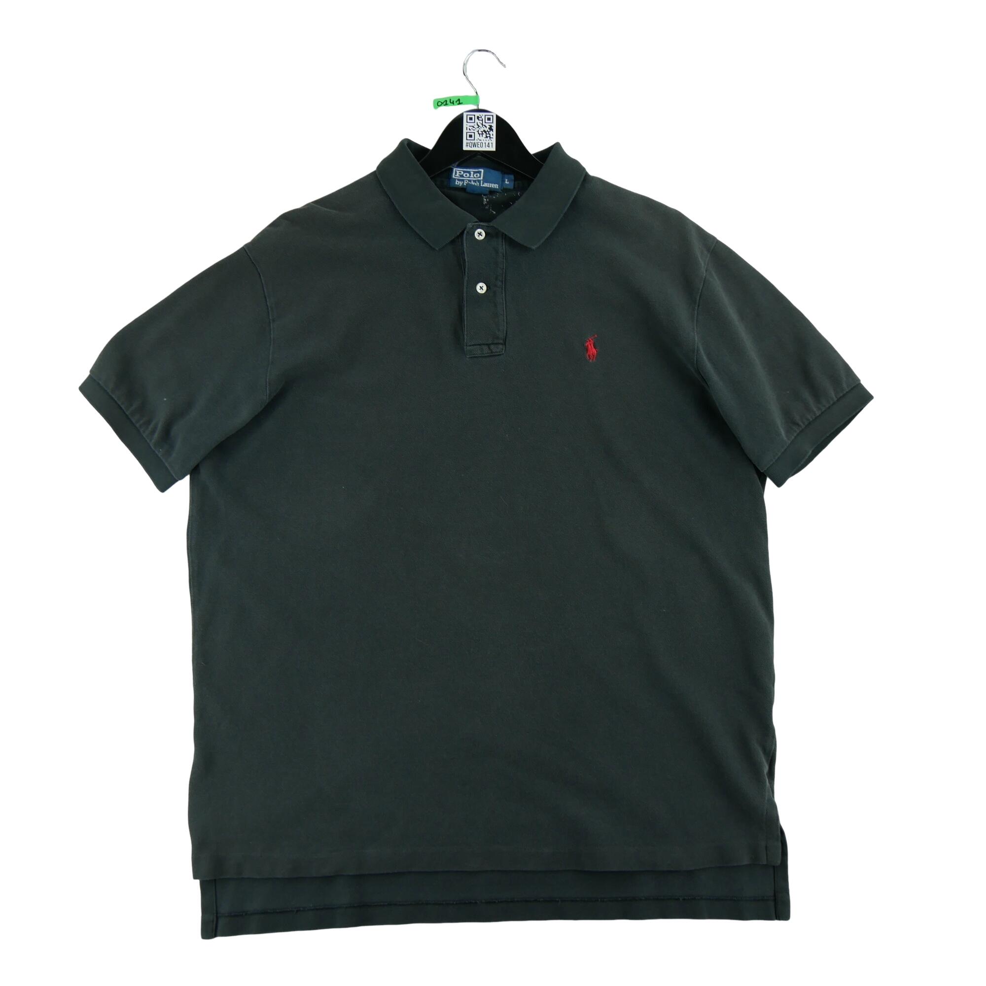 Tweedehands - Polo Ralph Lauren heren korte mouw polo zwart - Zeer goede staat 2/5