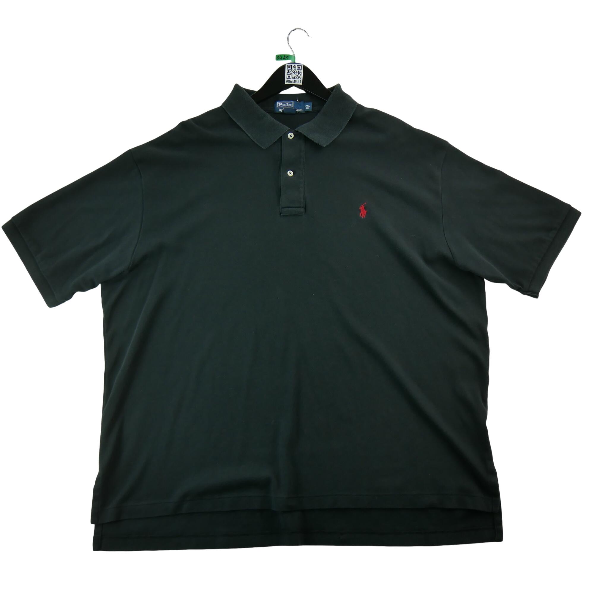 Segunda vida - Polo mangas curtas masculino preto - Em muito bom estado 2/4