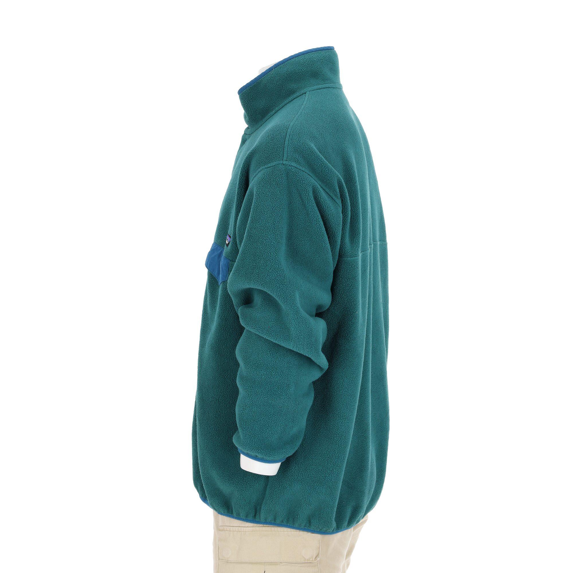 Second hand - Patagonia Maglione Uomo Synchilla Snap-T Verde - Stato molto buono 3/7