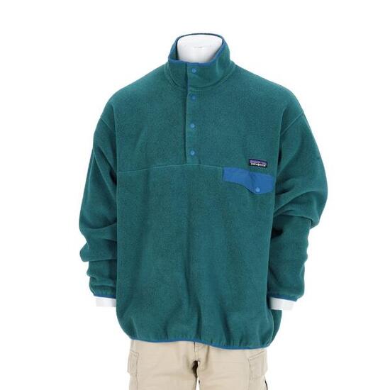 Seconde vie - Pull Homme Synchilla Snap-T Vert - Très bon état