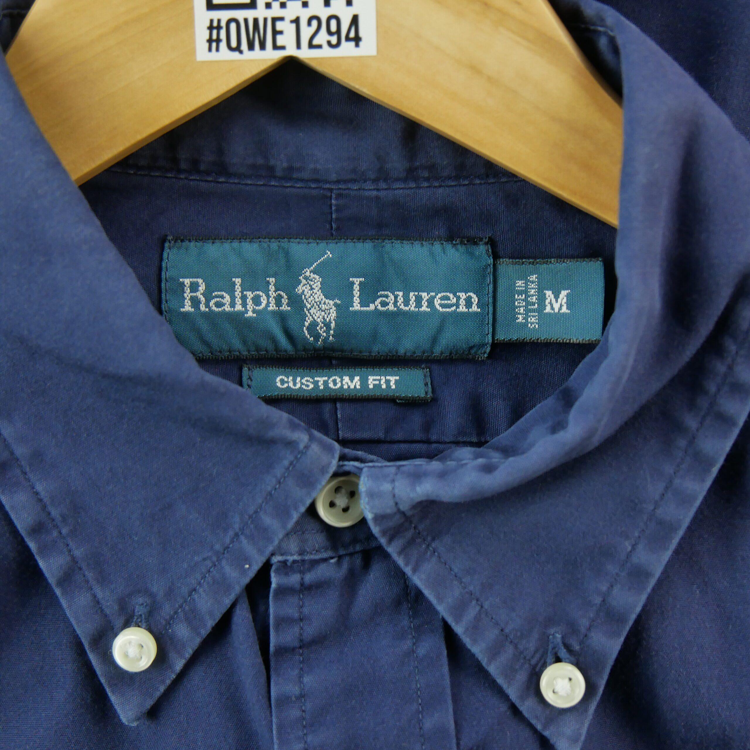 Tweedehands - Polo Ralph Lauren klassieke herenoverhemd Custom Fit - Goede staat 6/6