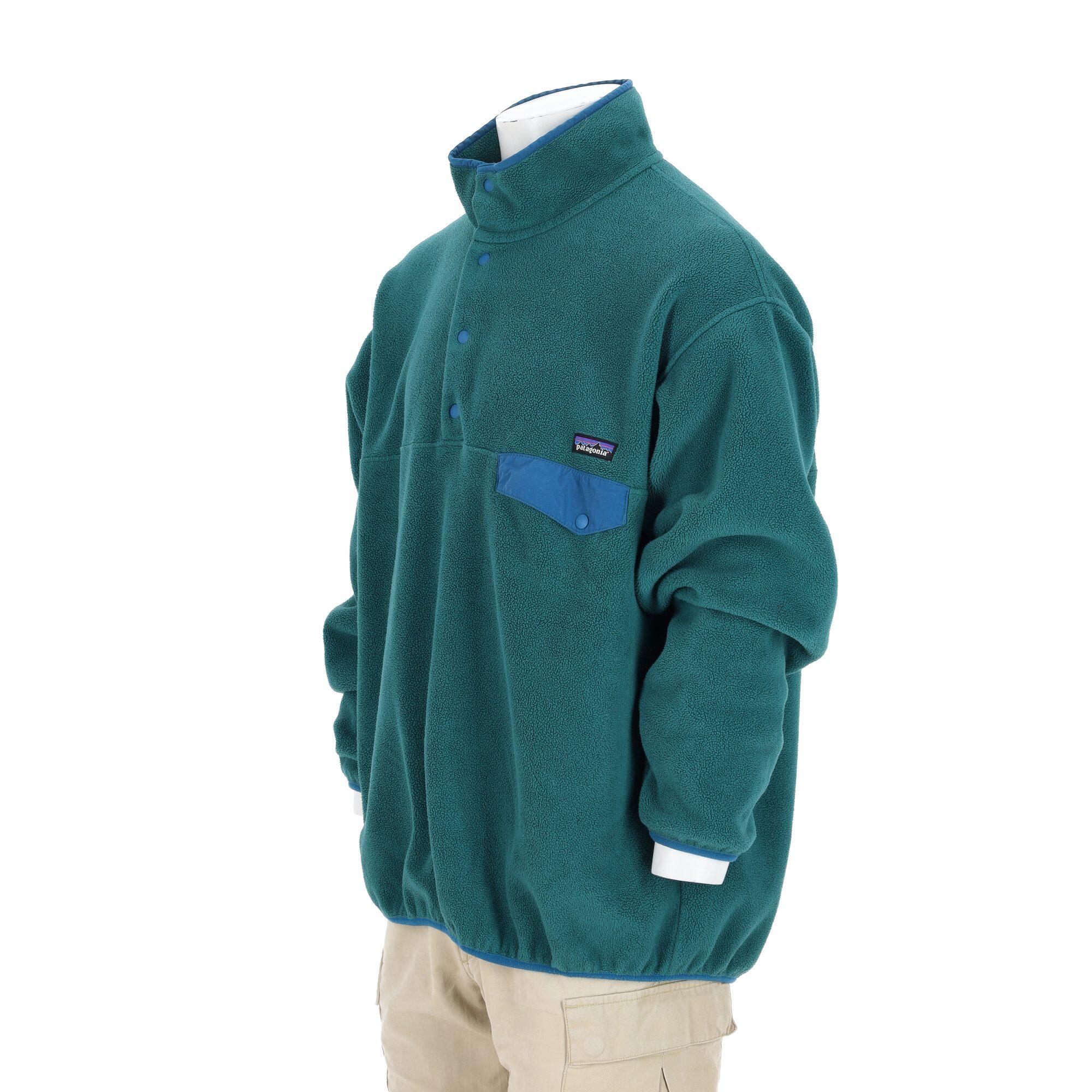 Second hand - Patagonia Maglione Uomo Synchilla Snap-T Verde - Stato molto buono 4/7