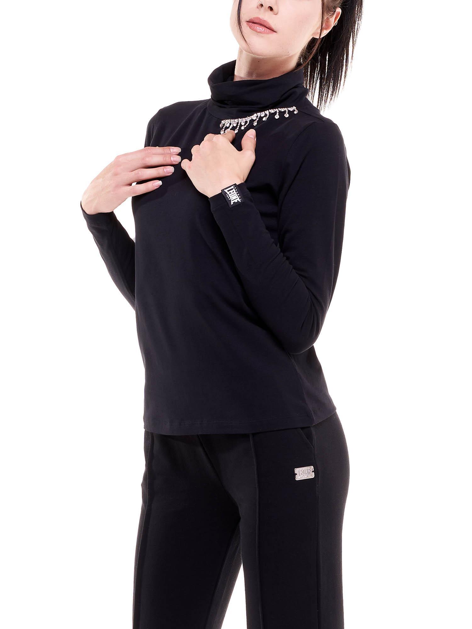 T-shirt da donna maniche lunghe collo alto Greysongrey 5/5