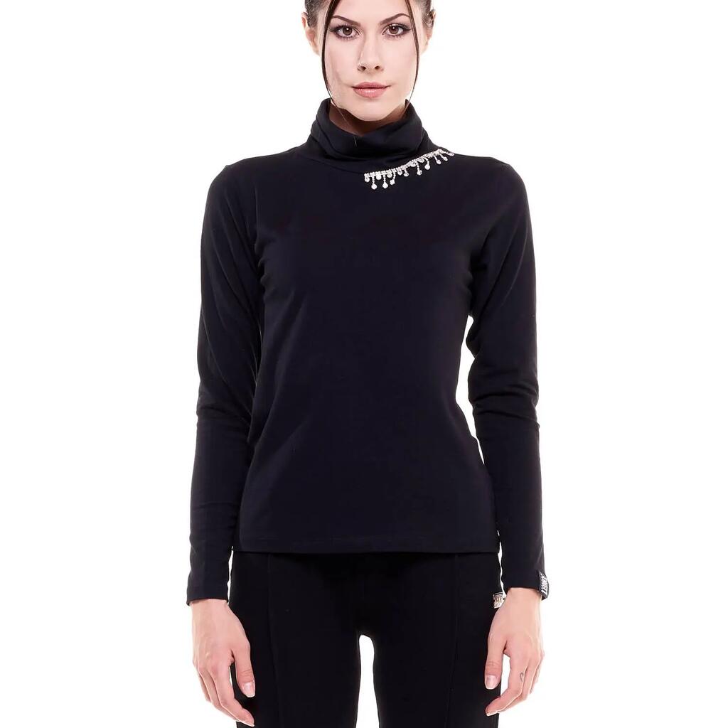Woman t-shirt high collar Greysongreys