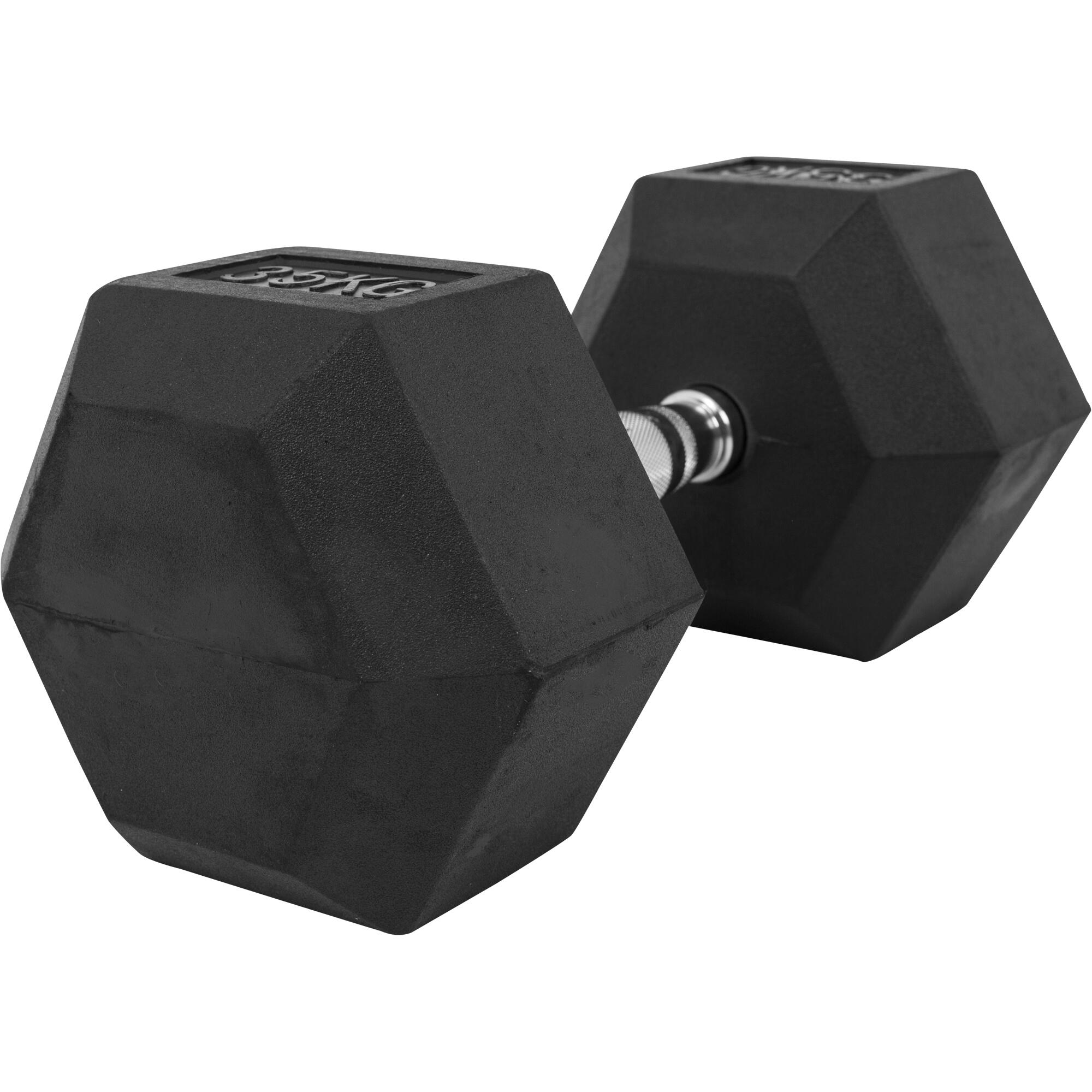 Ganteră Hexagonală 35kg