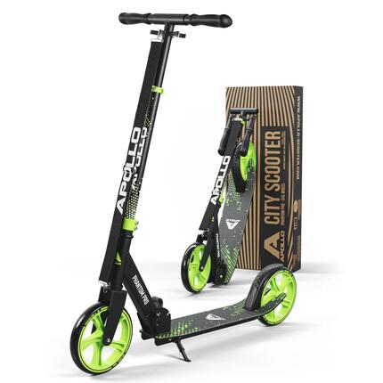 Trottinette Apollo City Phantom – enfant pliable avec guidon réglable