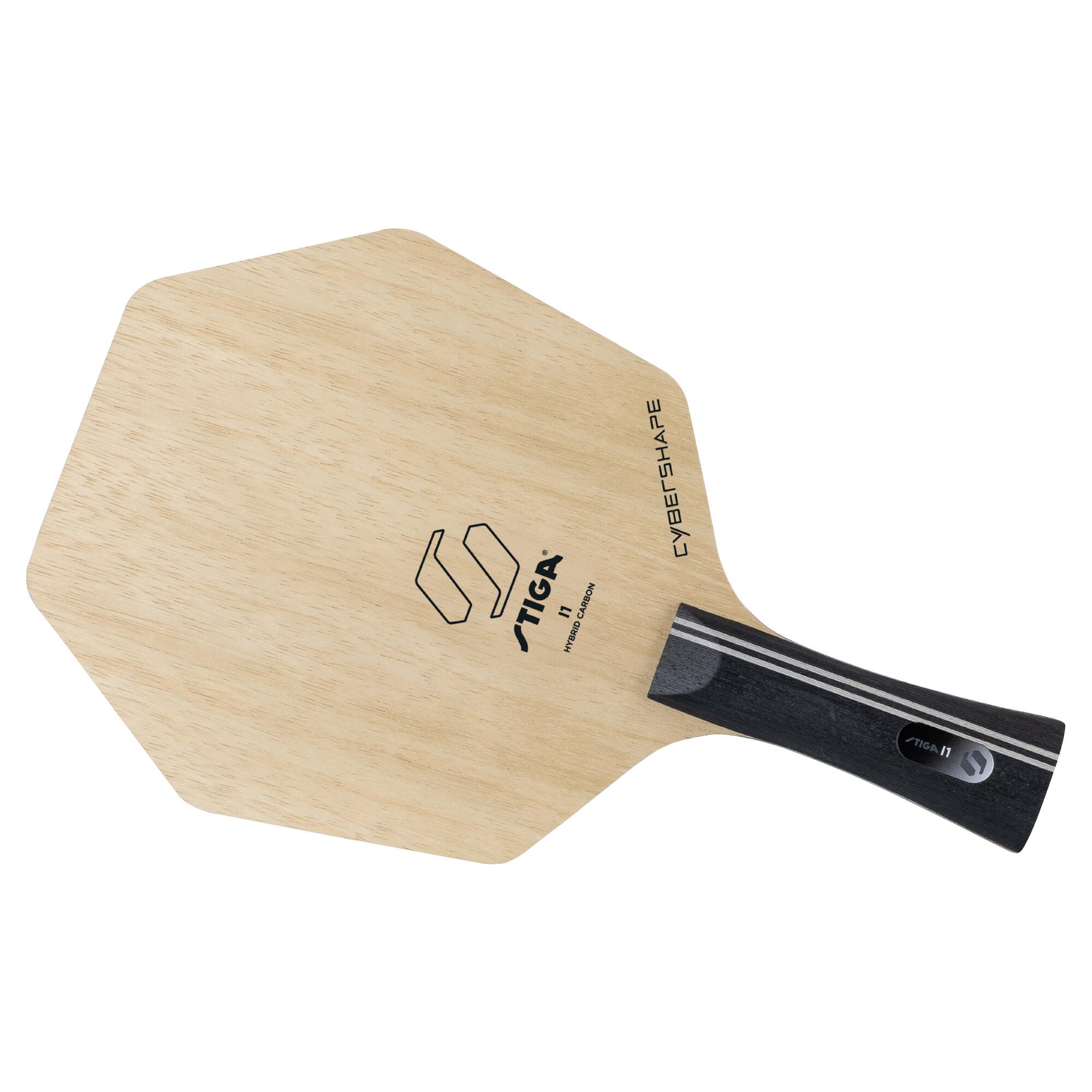 STIGA Houtje voor tafeltennis I1 Hybrid Carbon Cybershape 2/4