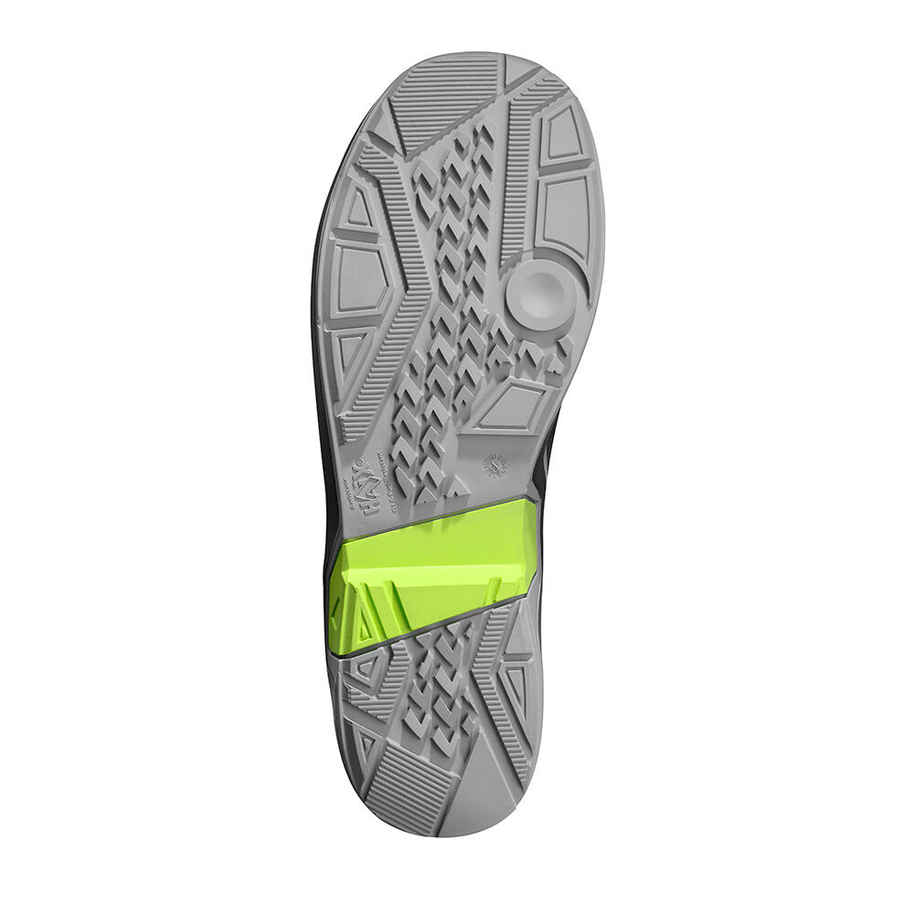 HAIX Veiligheidsschoenen CONNEXIS Safety T S1P laag grijs-citrus 2/2