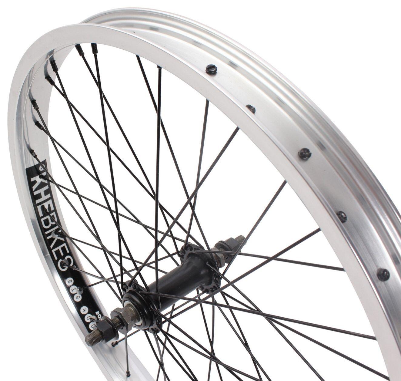 Ruota anteriore BMX KHE PRISM 20 pollici argento 2/7