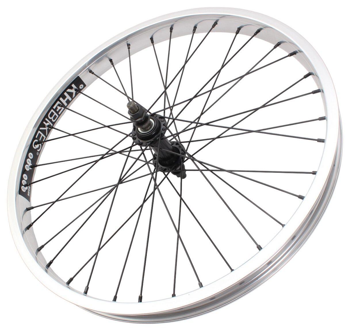 Ruota anteriore BMX KHE PRISM 20 pollici argento 5/7