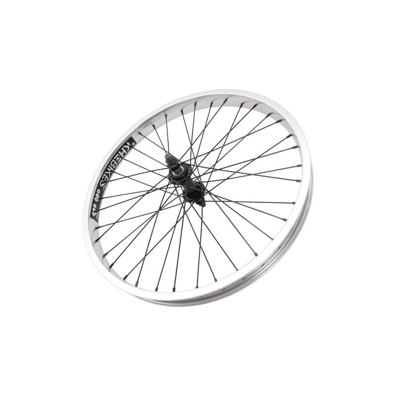 Roată față BMX KHE PRISM 20 inch argintie