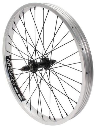 BMX voorwiel KHE PRISM 20 inch zilver