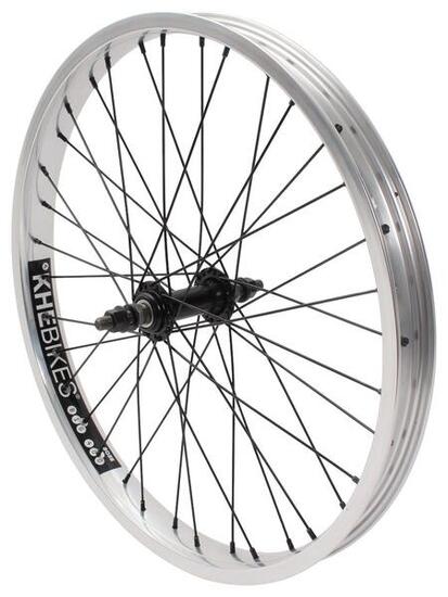 BMX voorwiel KHE PRISM 20 inch zilver