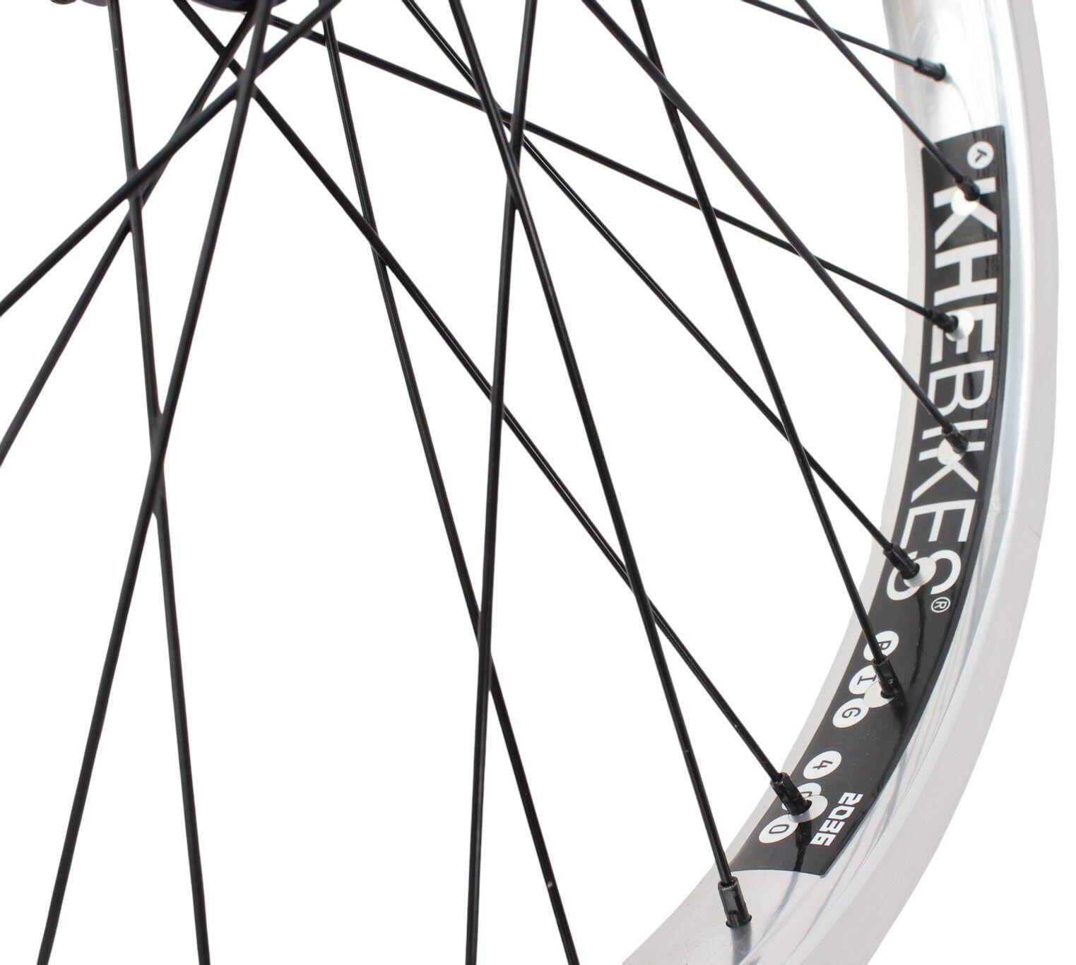 Ruota anteriore BMX KHE PRISM 20 pollici argento 7/7