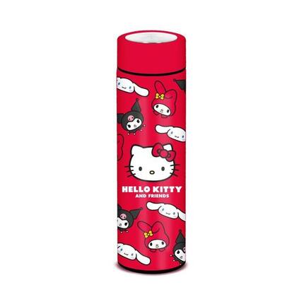 Gourde Bouteille isotherme en acier inoxydable Enfant Hello Kitty Blanca 0,5 L