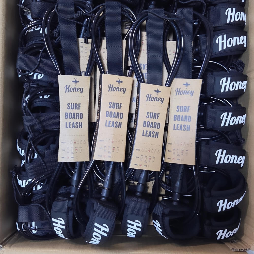 Honey Surf Leash Pro Wave 7x7mm 4/5