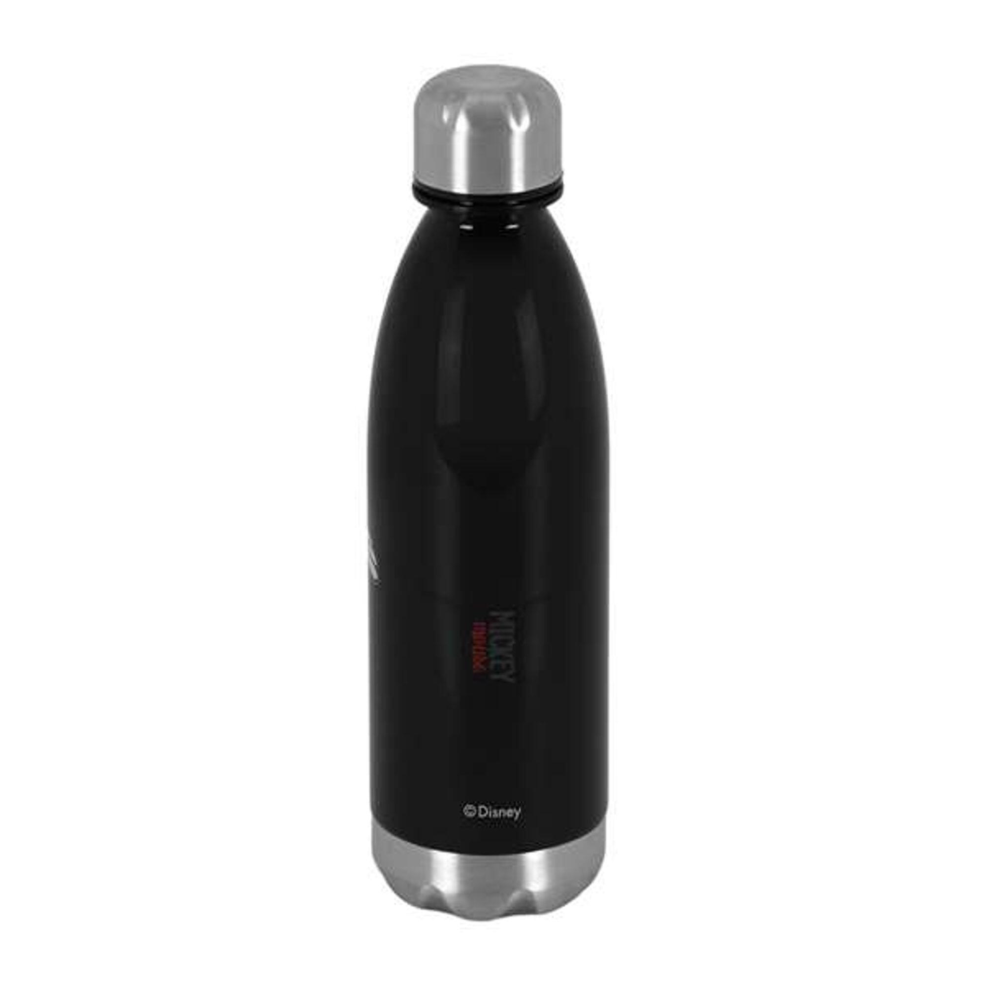 Gourde Enfant Mickey Mouse Noir avec Tapón Metálico et Diseño Clásico 0,7 L 2/3