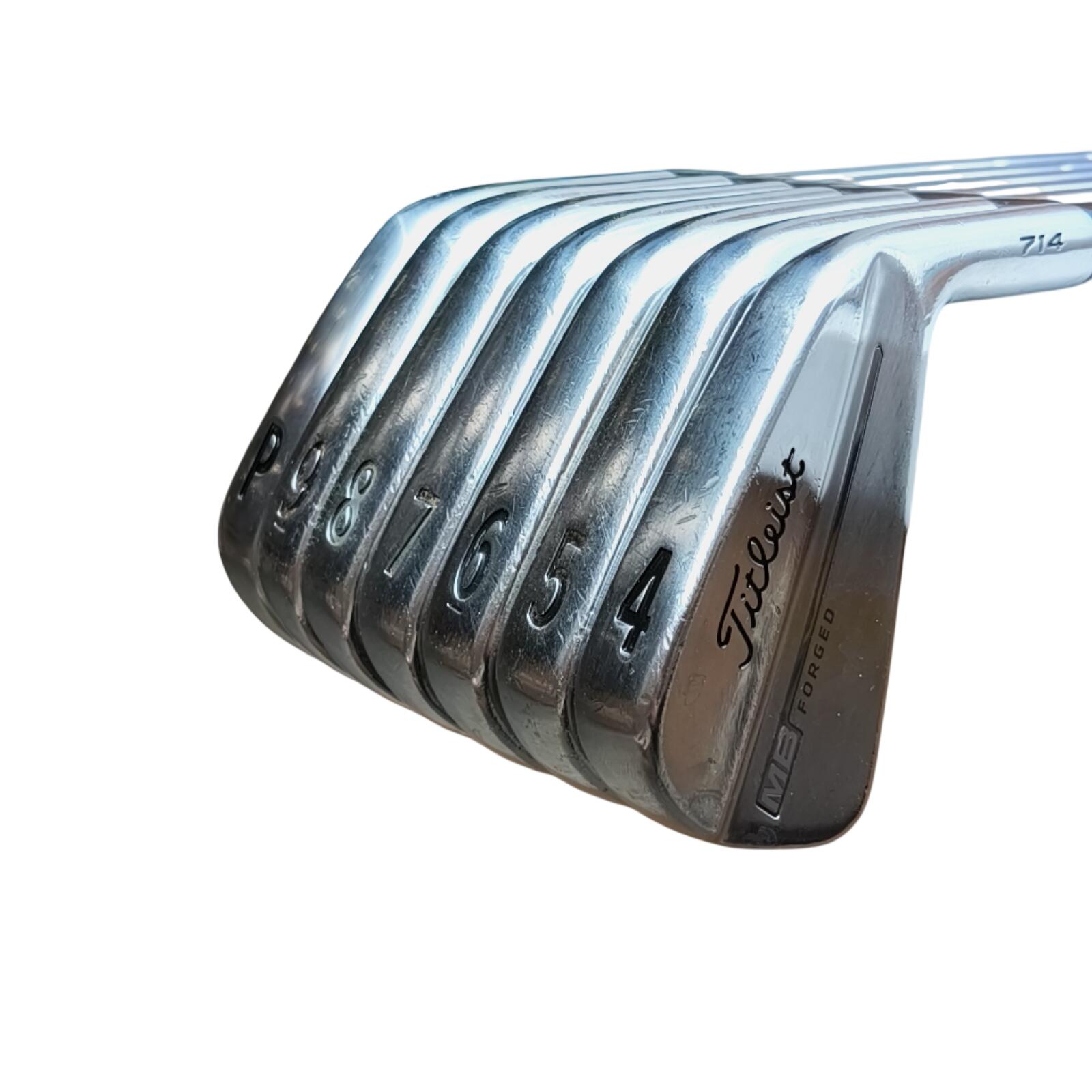 Titleist MB 714 Forged IJzerset / 4-PW / Flex X-Stiff / Staal 3/7