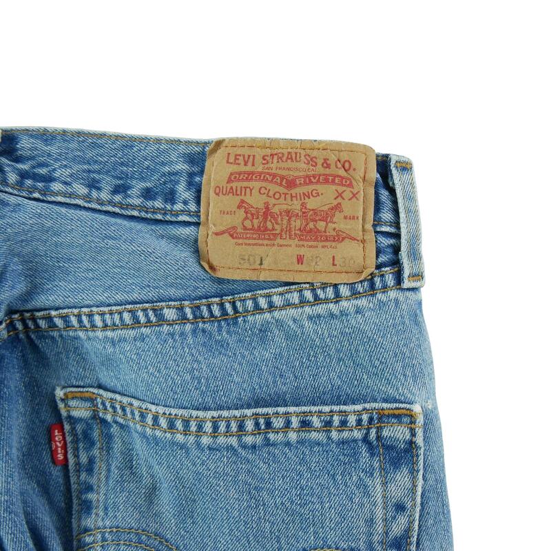 Second life - Blugi bărbați Levi Strauss 501 Upcycling - Foarte bun