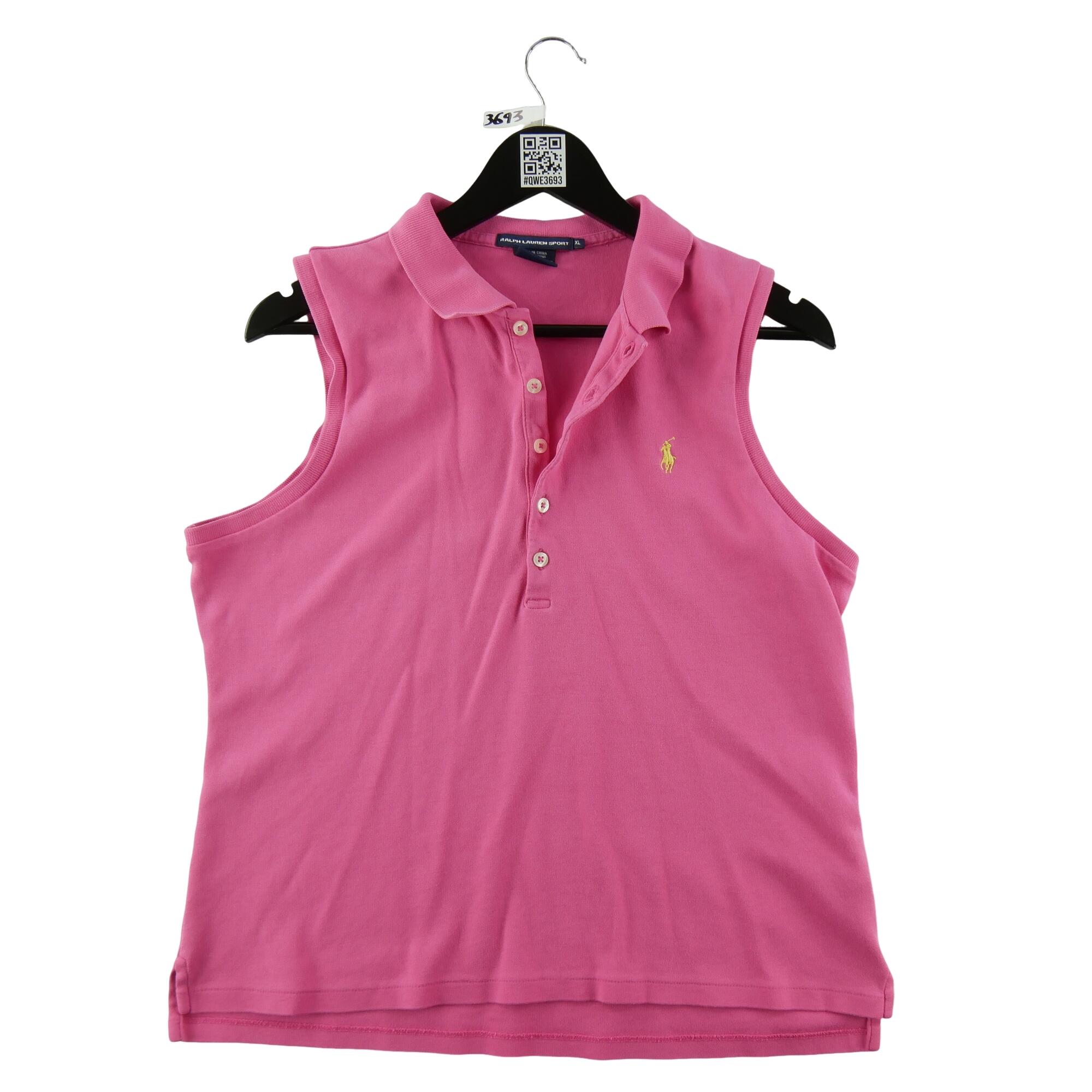 Second hand - Polo smanicata donna rosa - Stato eccellente 3/5
