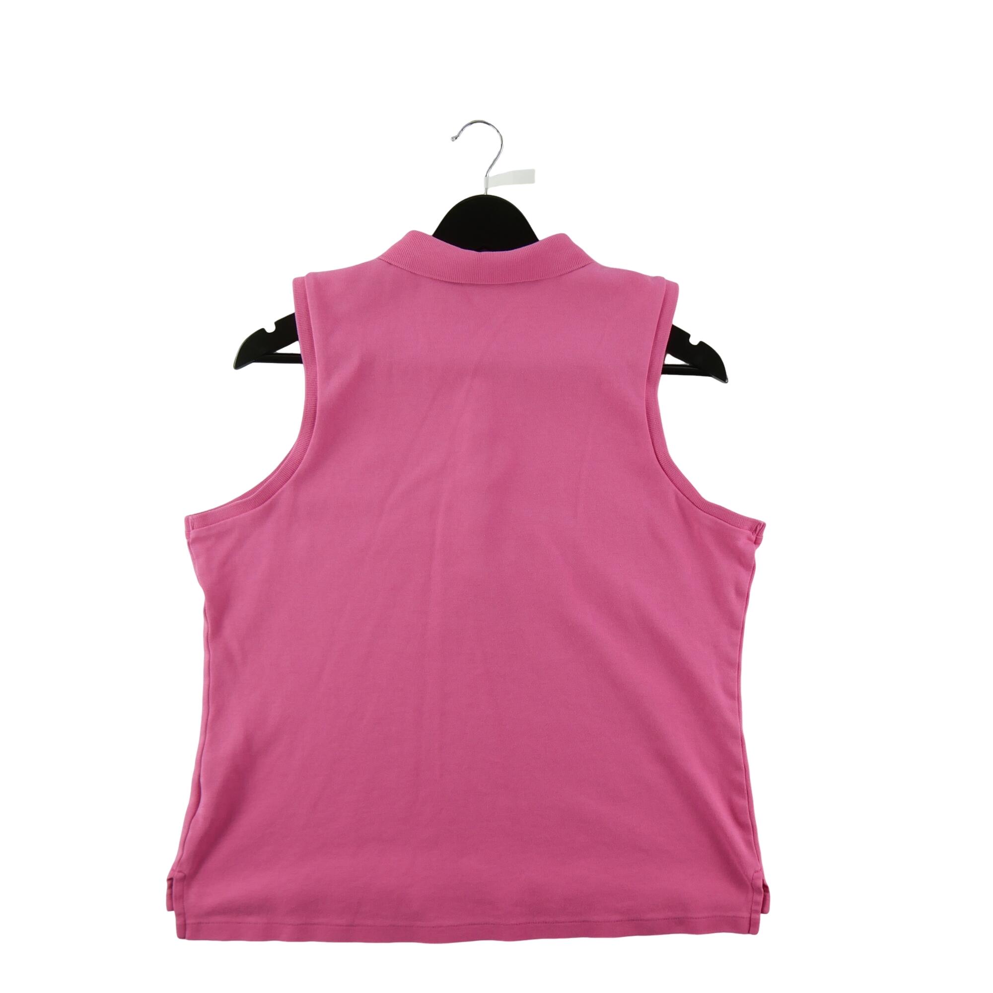 Second hand - Polo smanicata donna rosa - Stato eccellente 2/5