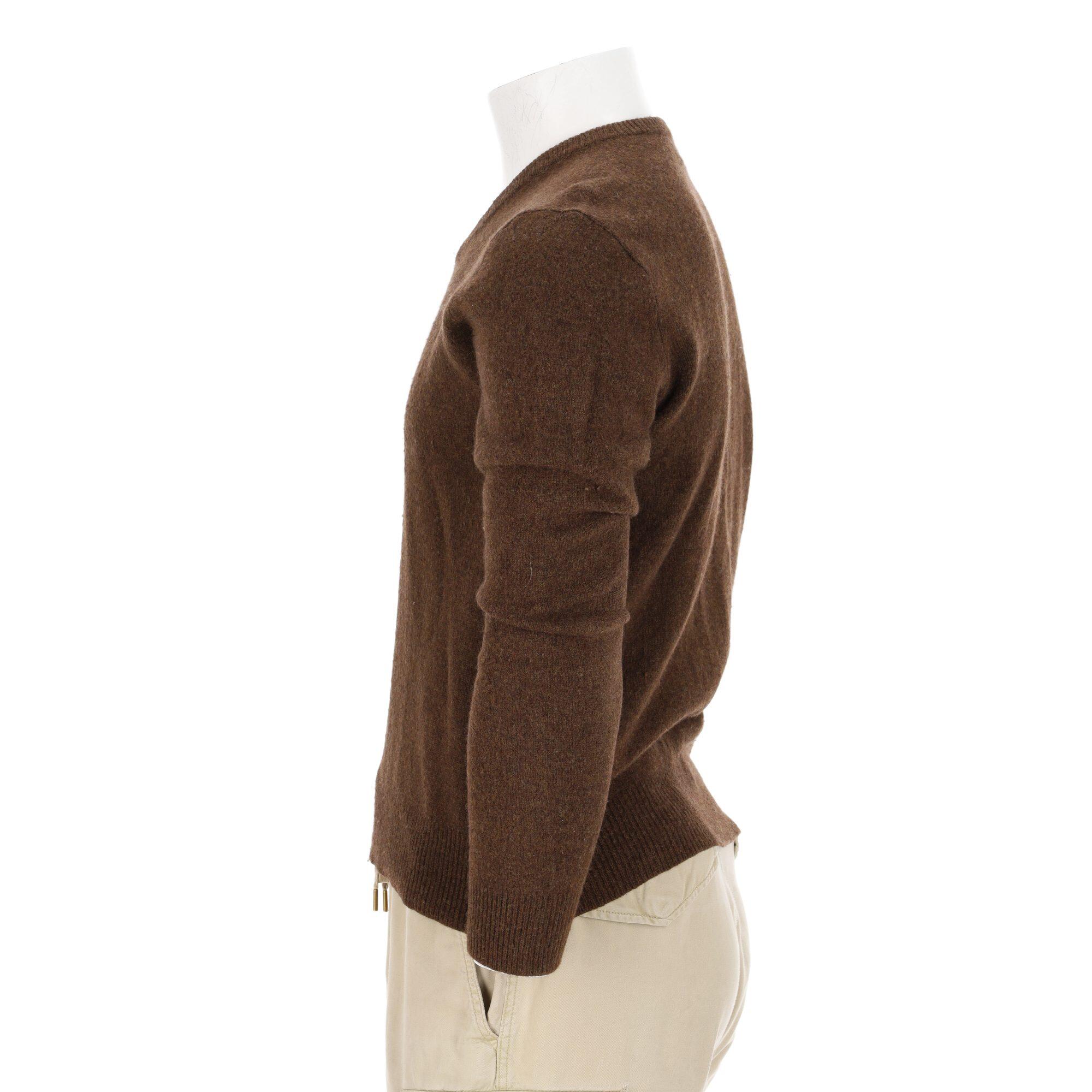 Tweedehands - Trui Heren Wol Bruin Polo Ralph Lauren - Als nieuw 3/7