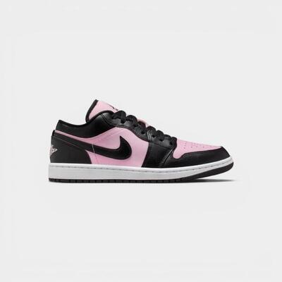 Jordan 1 low pink foam black (women's)