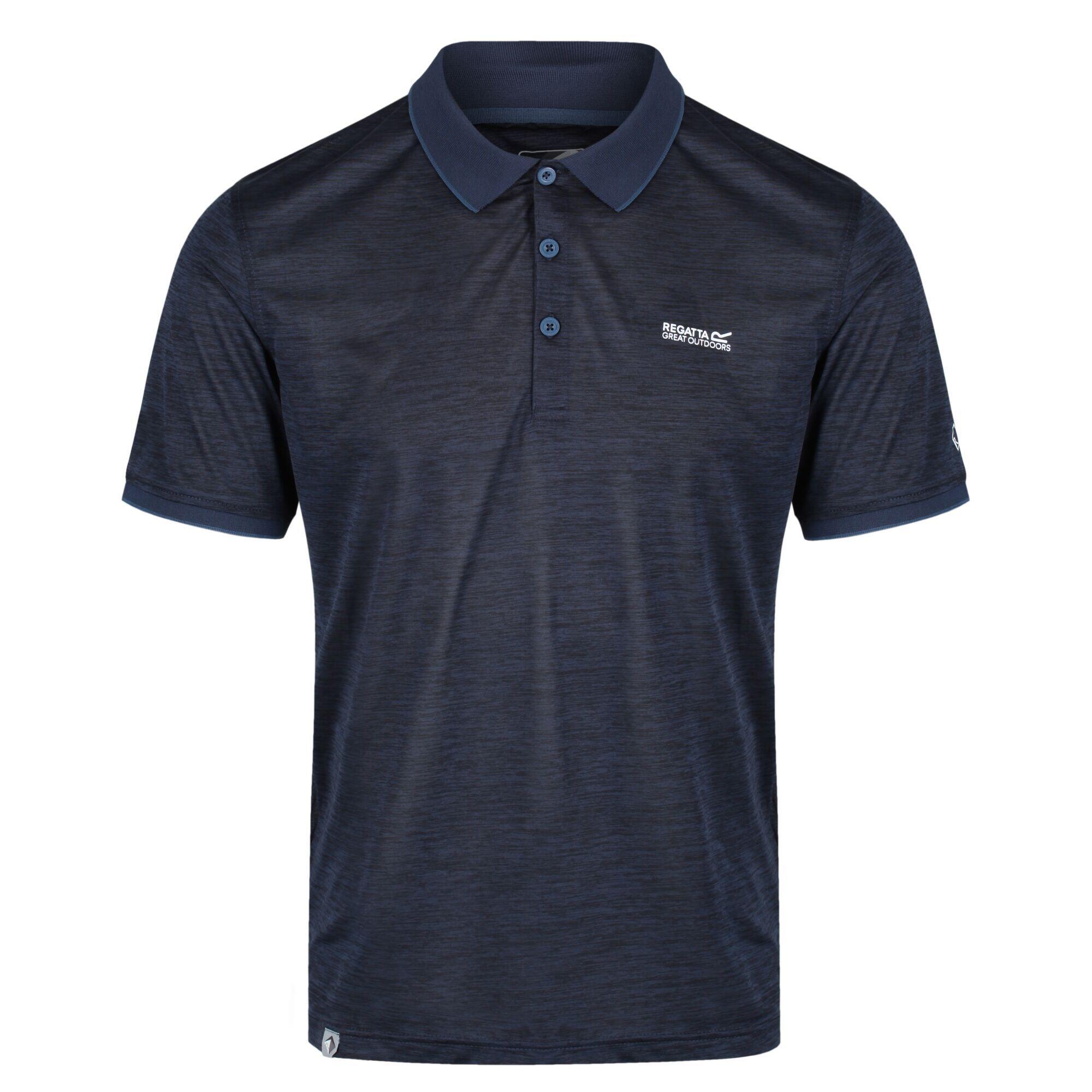 Men's REMEX polo shirt (navy blue)