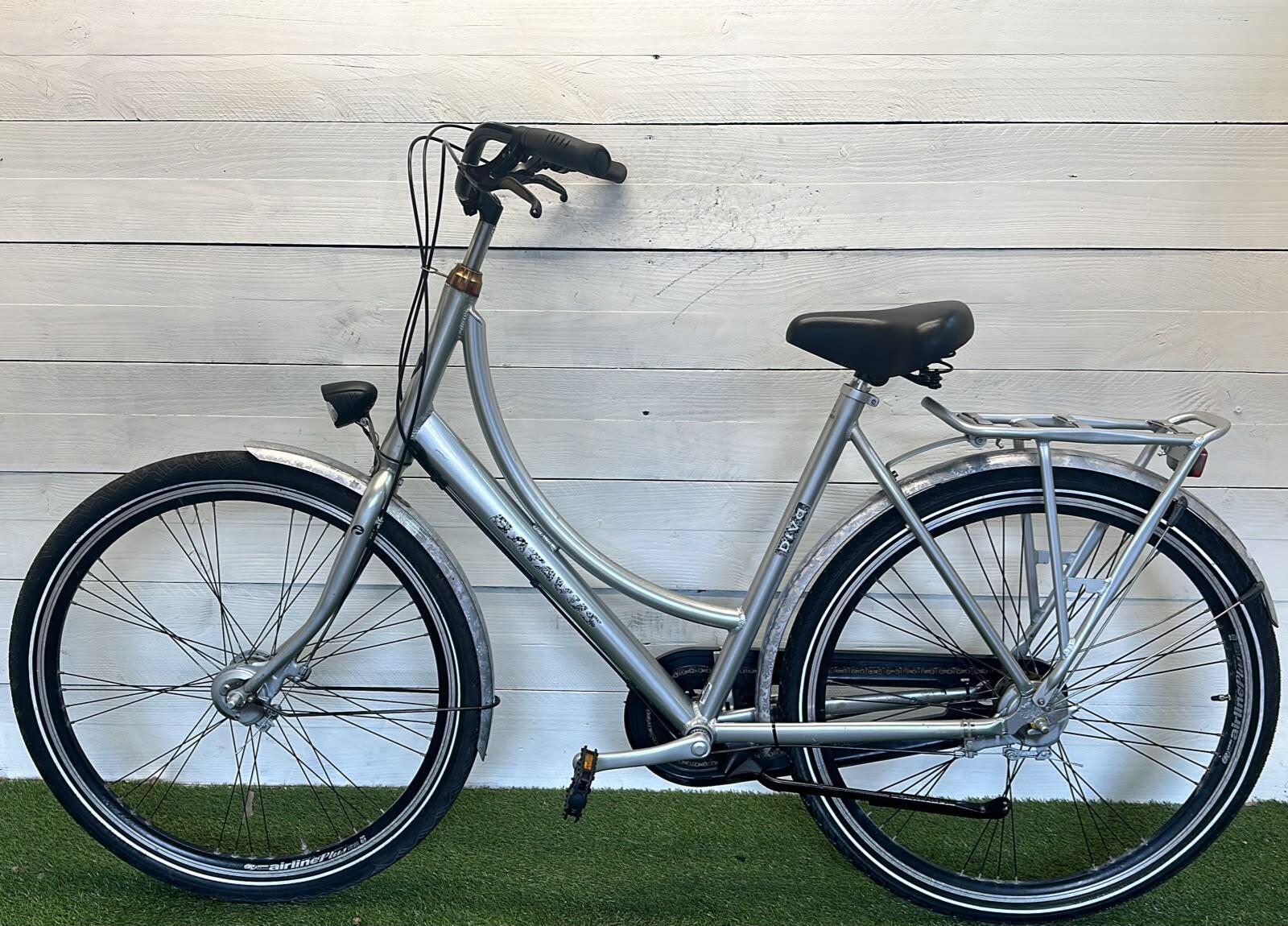 Batavus stadsfiets bike, metal/grijs 3/3