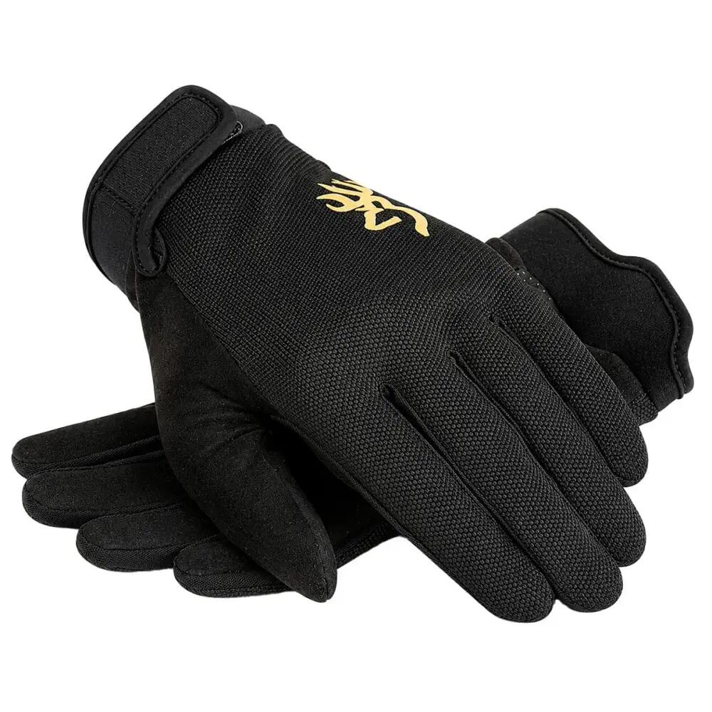 Gants Browning Pro Shooter noirs à inserts mesh 2/5