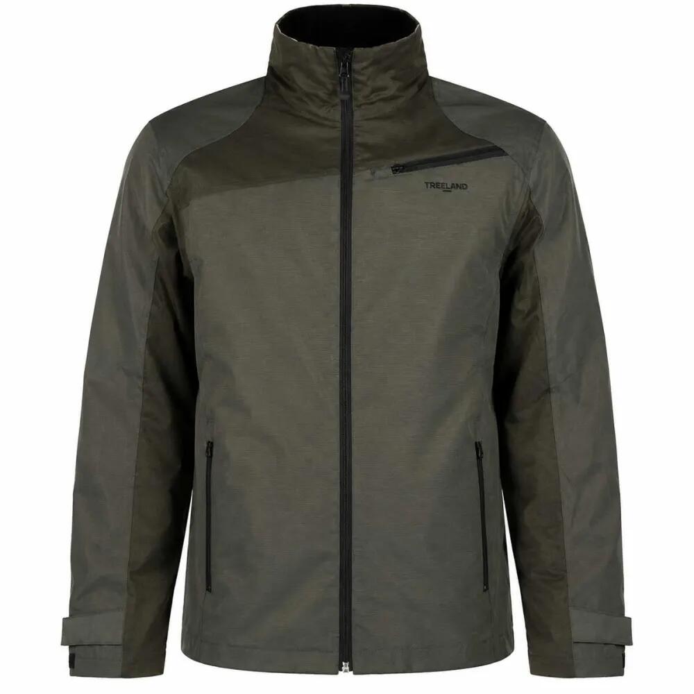 Veste De Chasse Treeland Oxford Maquisard Verte 2/5