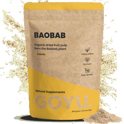 Baobab poeder biologisch - 100 gram