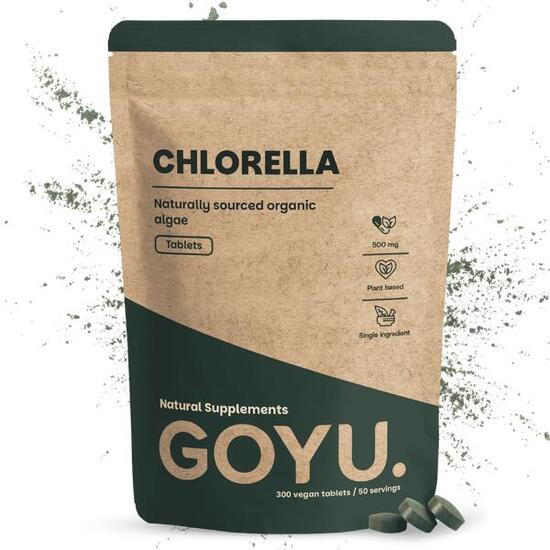 Comprimés de Chlorella 500 mg Biologiques - 1 x 300 comprimés
