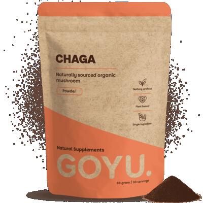 Chaga poeder biologisch - 60 gram