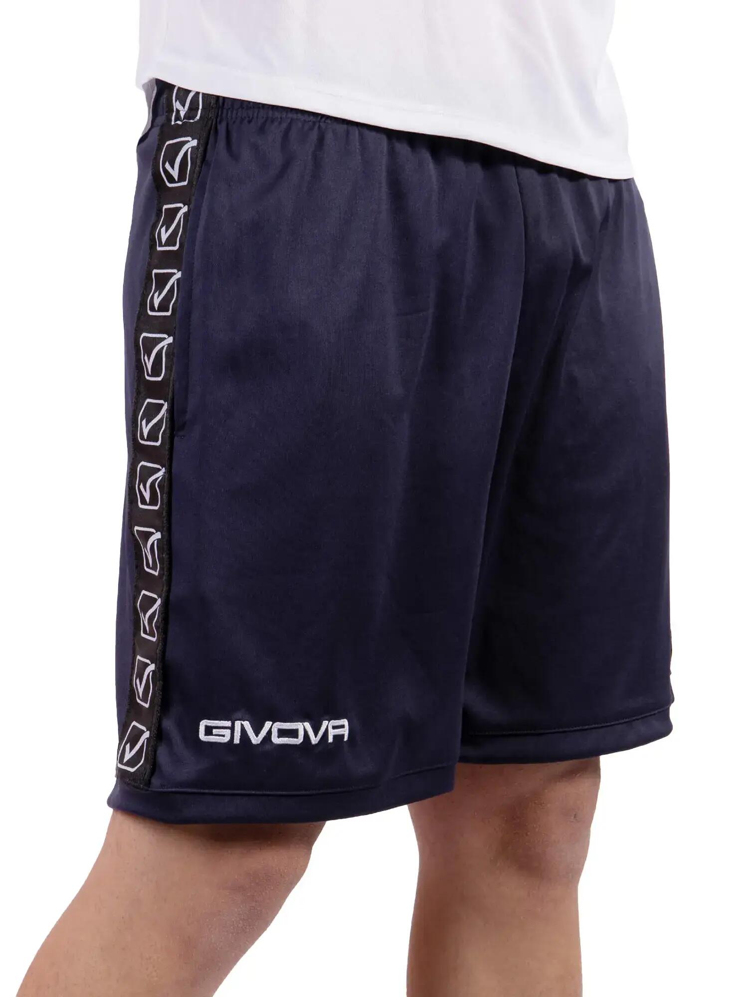 Pantaloncini uomo givova blu 2/4