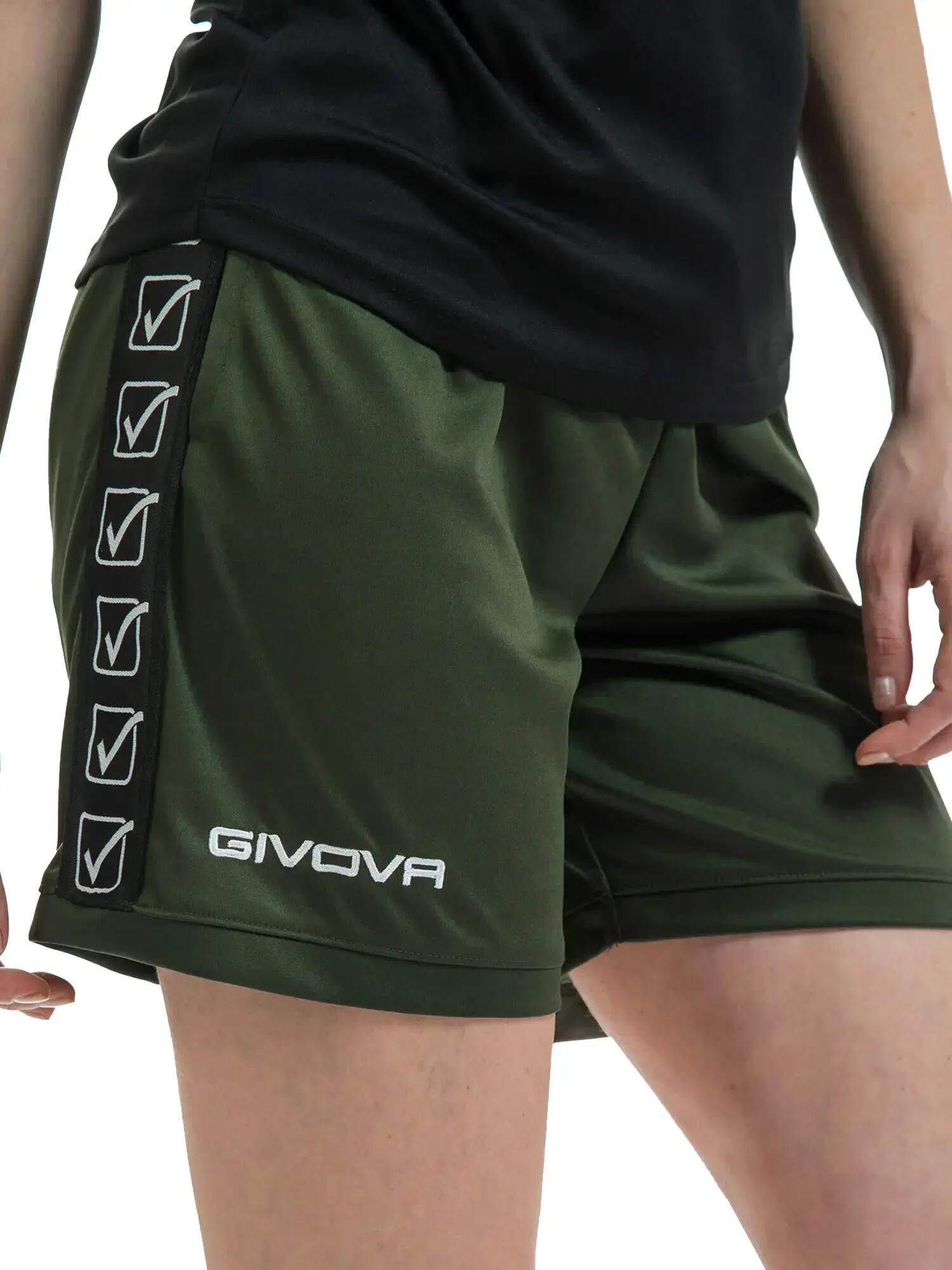 Pantaloncini uomo givova verde militare 2/3