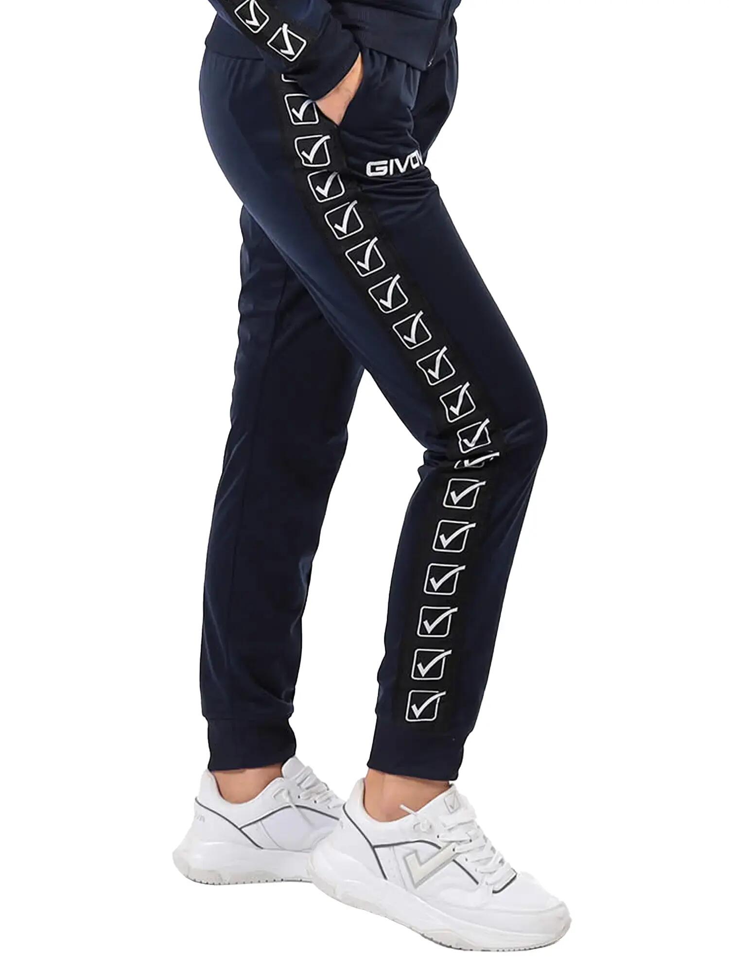 PANTALONE uomo givova blu 2/4
