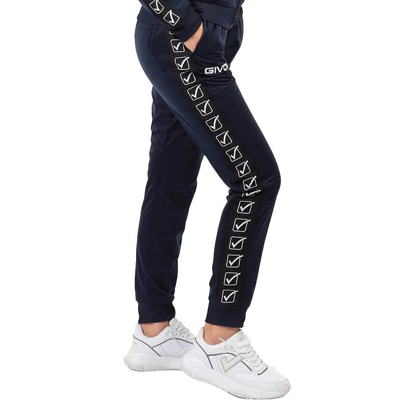 Pantaloni Sport Givova College Bleumarin