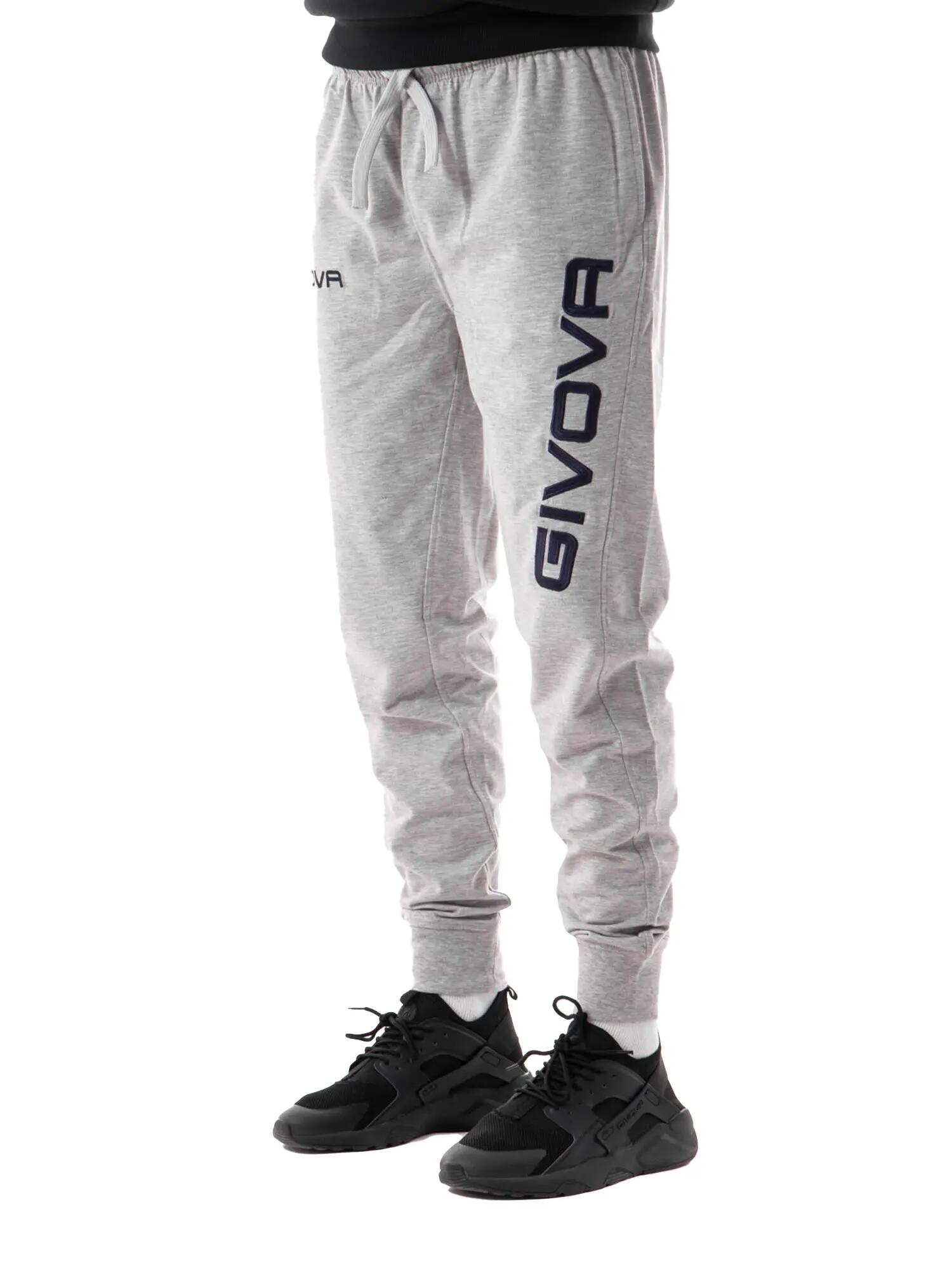 Pantaloni uomo givova grigio 2/3