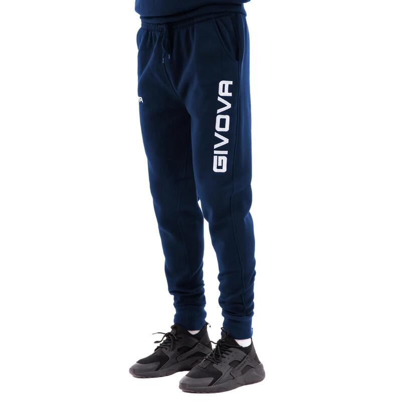 Pantaloni de trening Givova Pantaloni Big Logo Blue