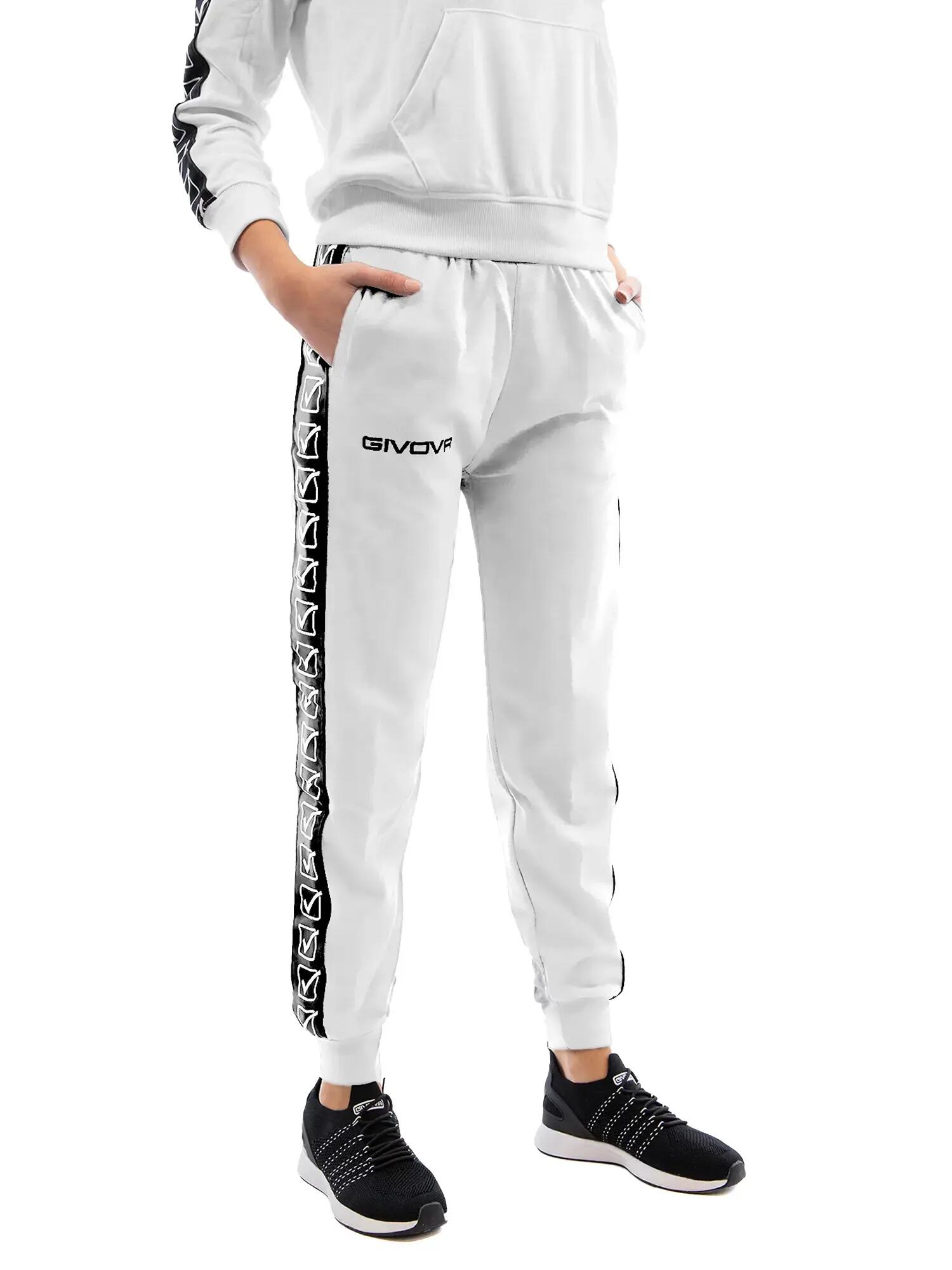 Pantaloni uomo givova bianco 2/2