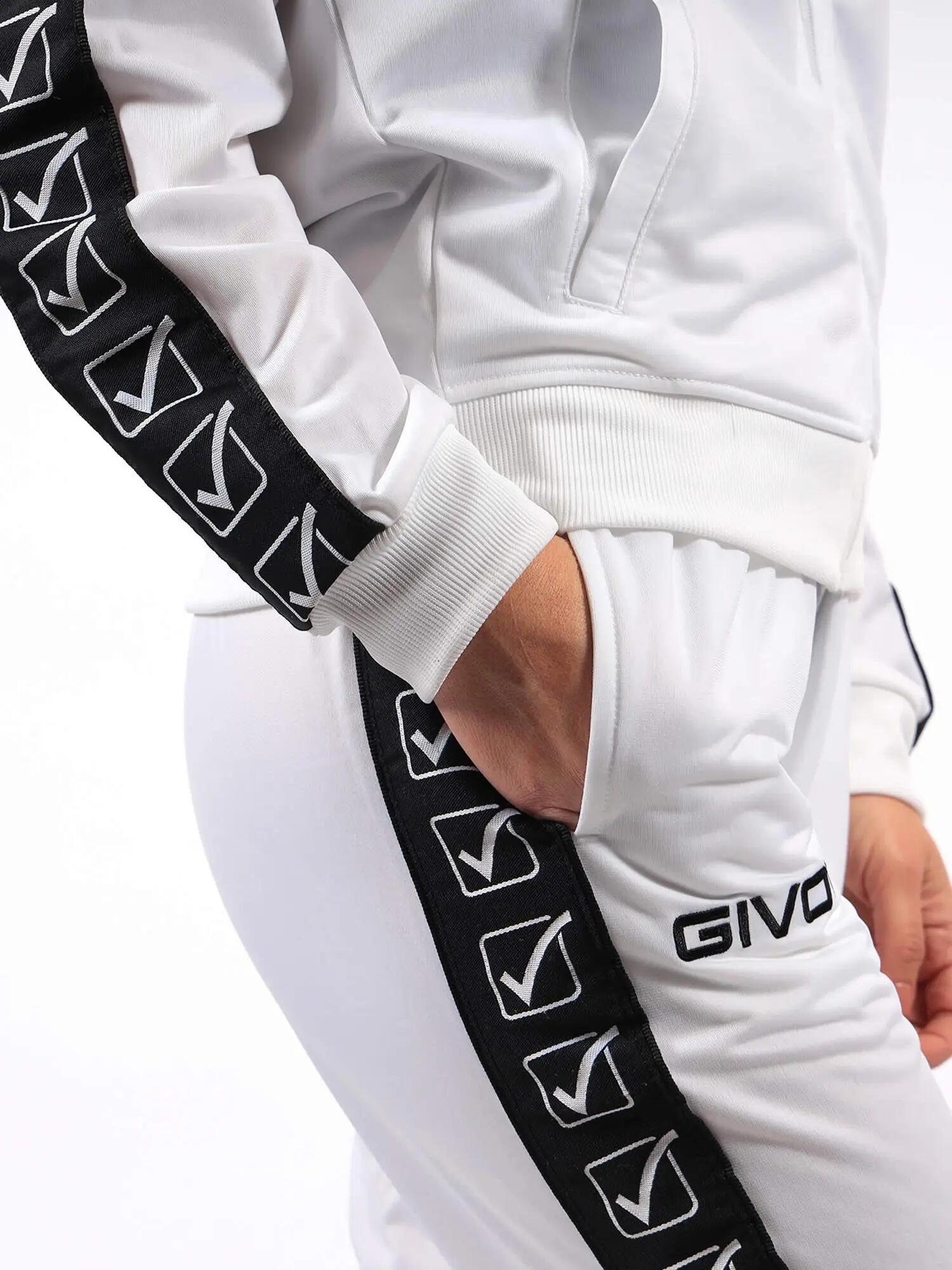 Giacca tuta uomo givova bianco 7/7