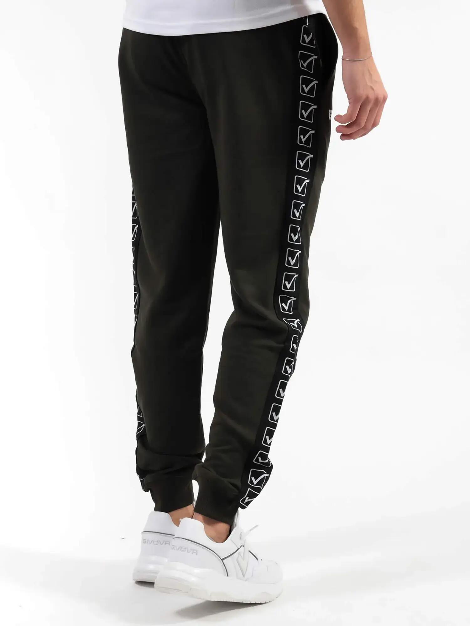 Pantaloni uomo givova verde militare 4/7