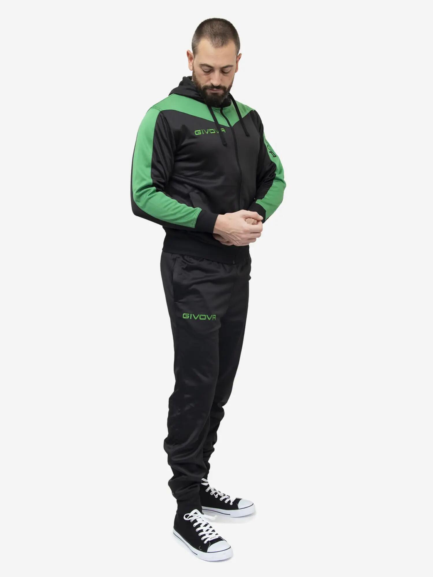 Sudadera polar con capucha para niños Givova Roma 7/7