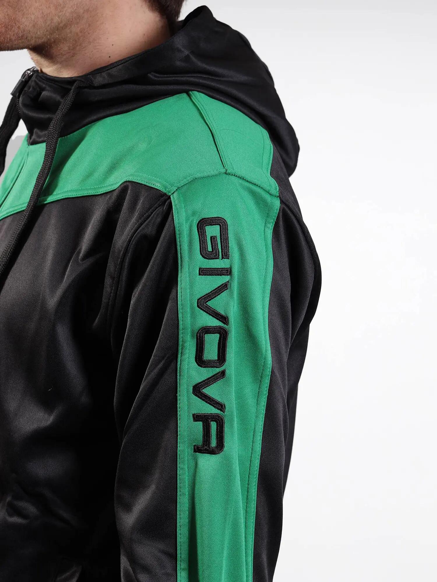 Sudadera polar con capucha para niños Givova Roma 5/7