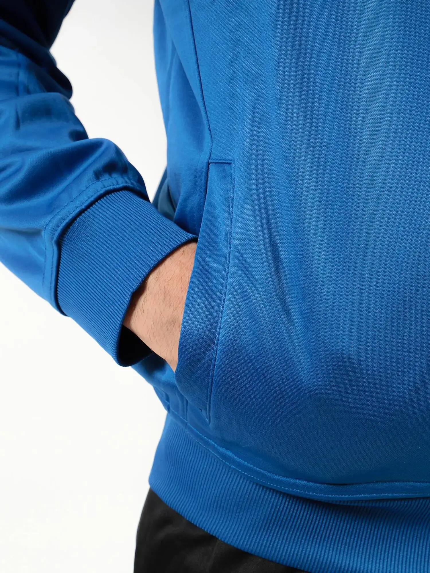 TUTA complete uomo ( acetato-poliestere) givova azzurro/nero 7/7