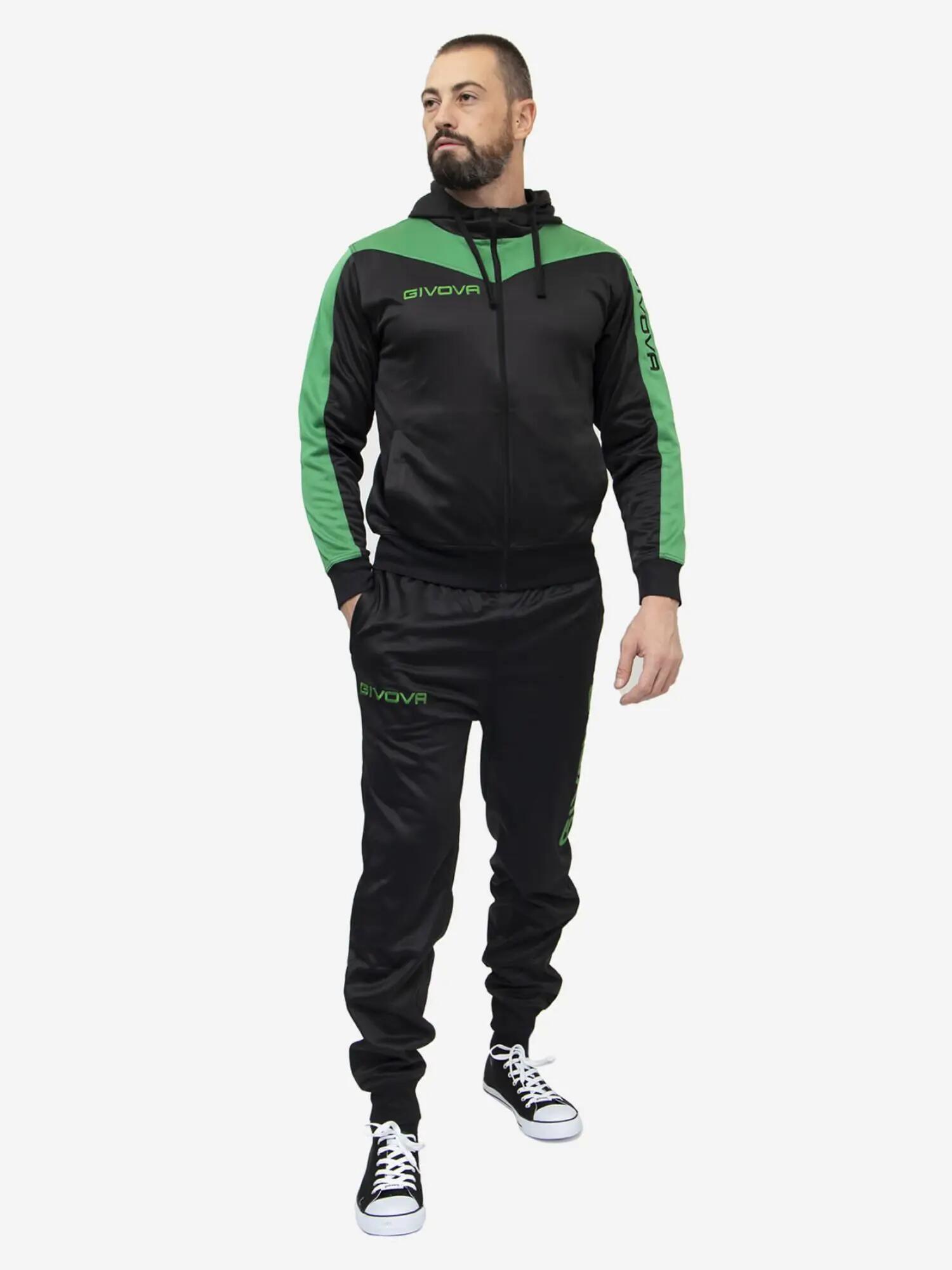 Sudadera polar con capucha para niños Givova Roma 6/7