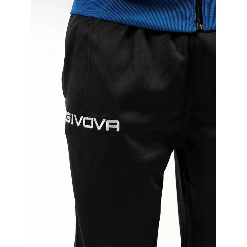 Trening Givova King PolarFleece, Albastru/Negru, XL