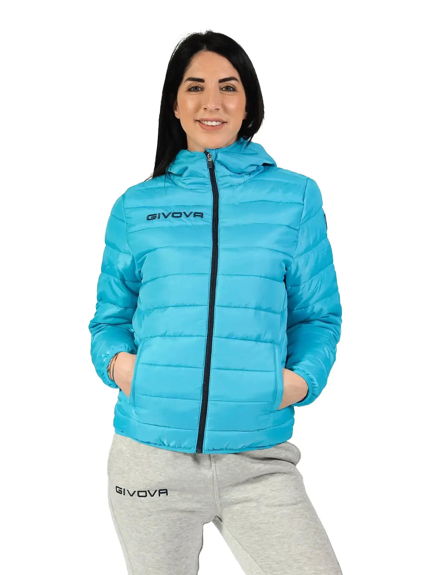 Kurtka sportowa Givova Olanda niebieska 2/7
