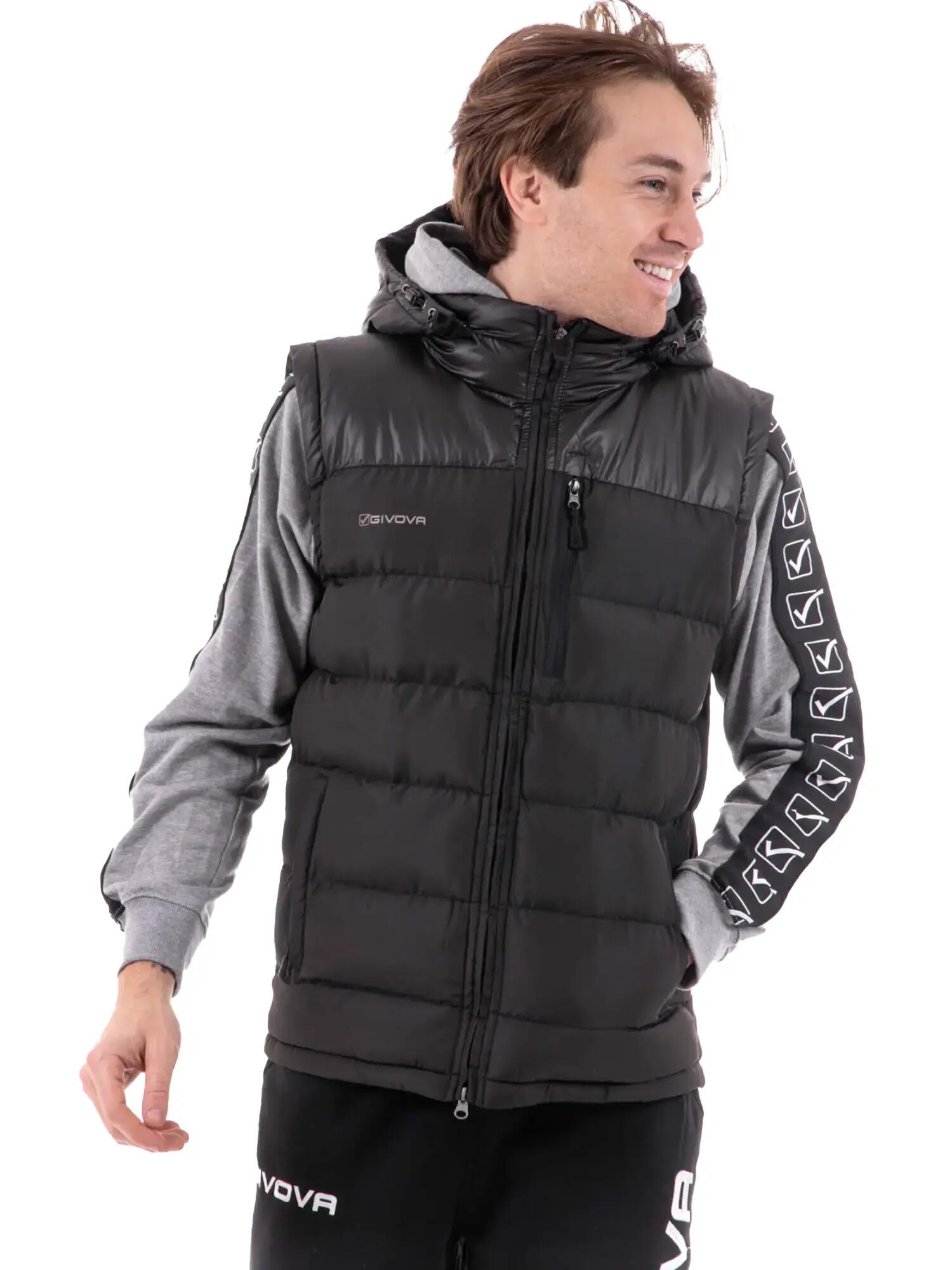 Wintervest Givova Prime Zwart 2xl 2/5